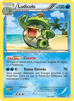 Carte Ludicolo 31/135 – Tempète Plasma