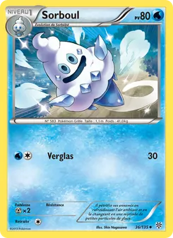 Carte Sorboul 36/135 – Tempète Plasma