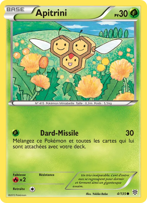 Carte Apitrini 4/135 – Tempête Plasma