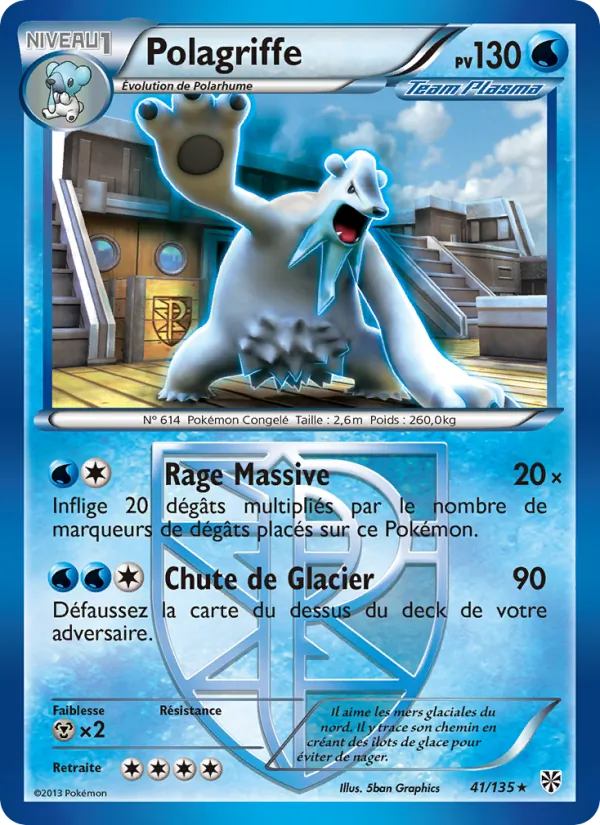 Carte Polagriffe 41/135 – Tempète Plasma