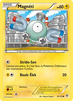 Carte Magnéti 42/135 – Tempète Plasma
