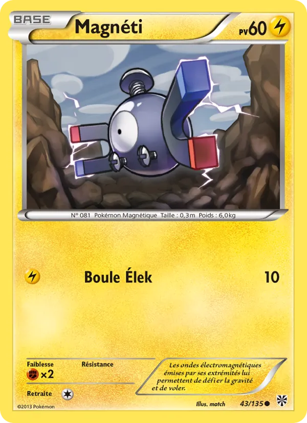 Carte Magnéti 43/135 – Tempête Plasma