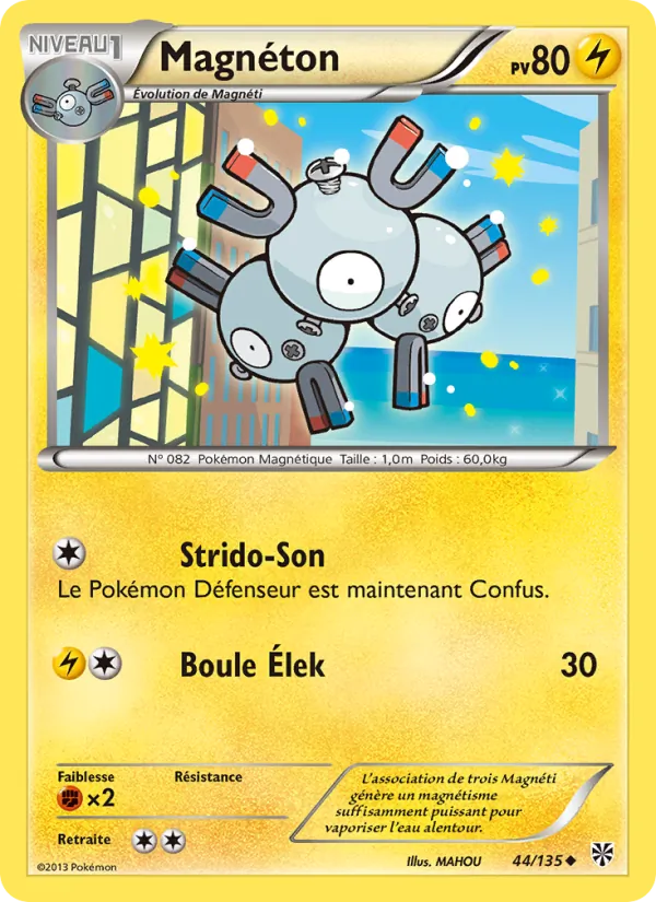 Carte Magnéton 44/135 – Tempète Plasma
