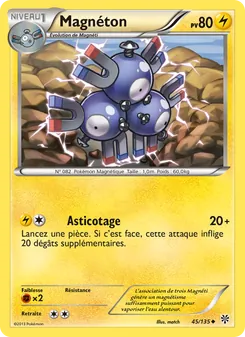 Carte Magnéton 45/135 – Tempète Plasma