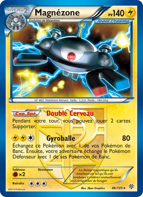 Carte Magnézone 46/135 – Tempète Plasma