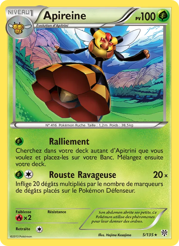 Carte Apireine 5/135 – Tempète Plasma
