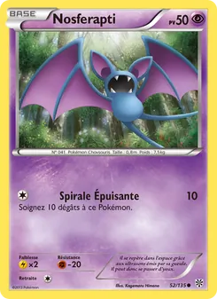 Carte Nosferapti 52/135 – Tempète Plasma