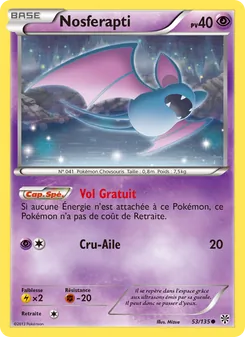 Carte Nosferapti 53/135 – Tempète Plasma