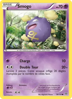 Carte Smogo 56/135 – Tempète Plasma