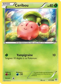 Carte Ceribou 6/135 – Tempète Plasma