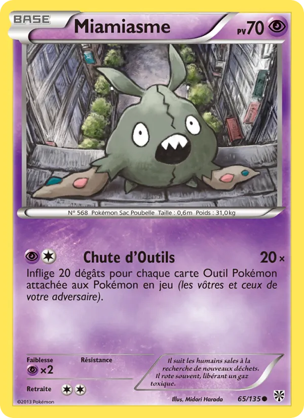 Carte Miamiasme 65/135 – Tempête Plasma