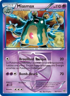 Carte Miasmax 66/135 – Tempète Plasma
