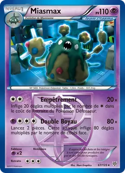 Carte Miasmax 67/135 – Tempète Plasma