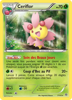 Carte Ceriflor 7/135 – Tempète Plasma