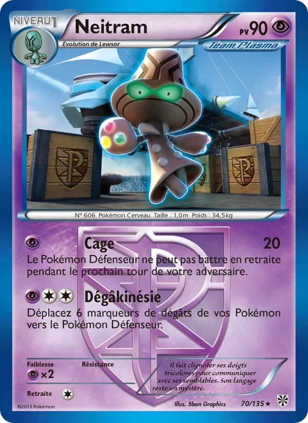 Carte Neitram 70/135 – Tempête Plasma