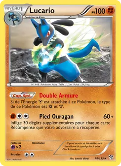 Carte Lucario 78/135 – Tempète Plasma