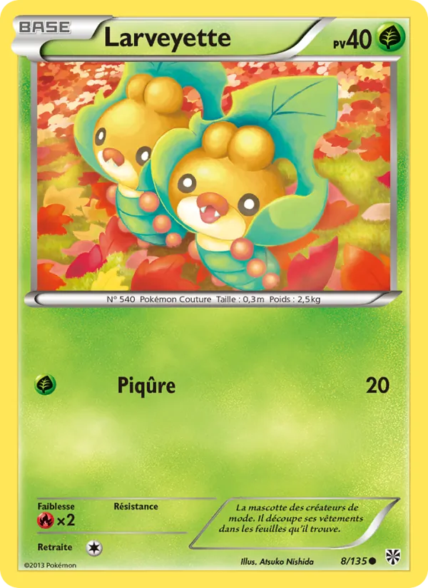 Carte Larveyette 8/135 – Tempète Plasma