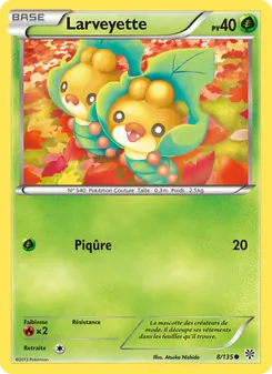 Carte Larveyette 8/135 – Tempète Plasma