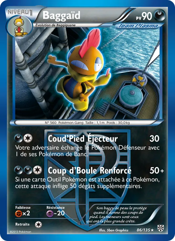 Carte Baggaïd 86/135 – Tempête Plasma