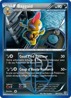 Carte Baggaïd 86/135 – Tempète Plasma