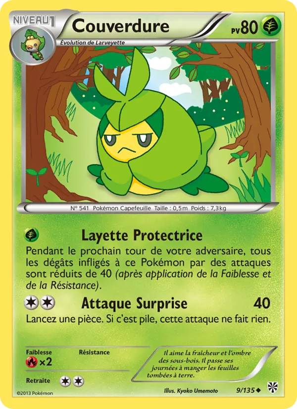 Carte Couverdure 9/135 – Tempête Plasma