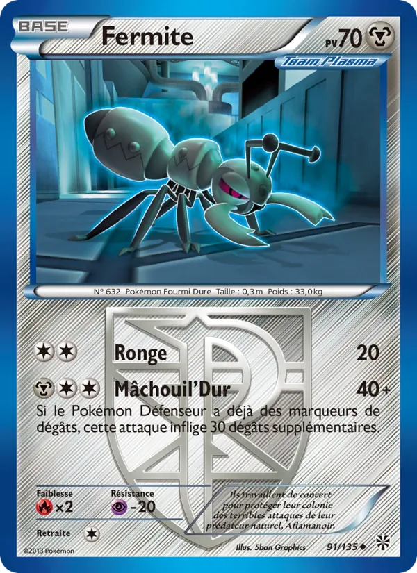 Carte Fermite 91/135 – Tempête Plasma