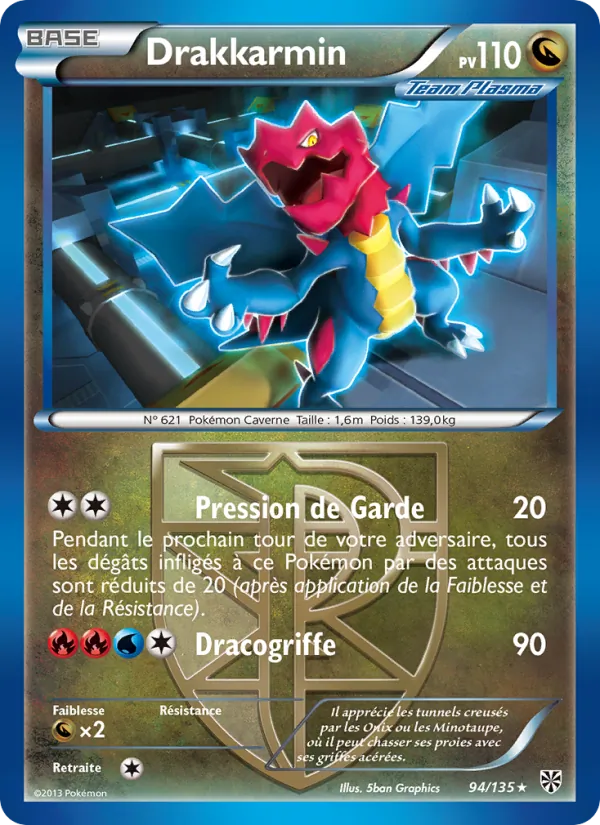 Carte Drakkarmin 94/135 – Tempète Plasma