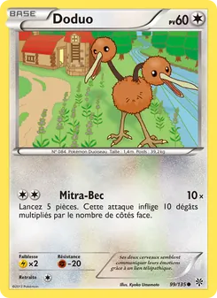 Carte Doduo 99/135 – Tempète Plasma