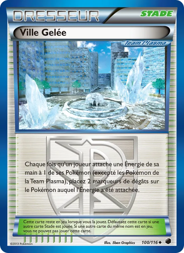 Carte Ville Gelée 100/116 – Glaciation Plasma