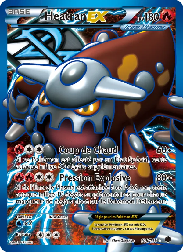 Carte Heatran-EX 109/116 – Glaciation Plasma