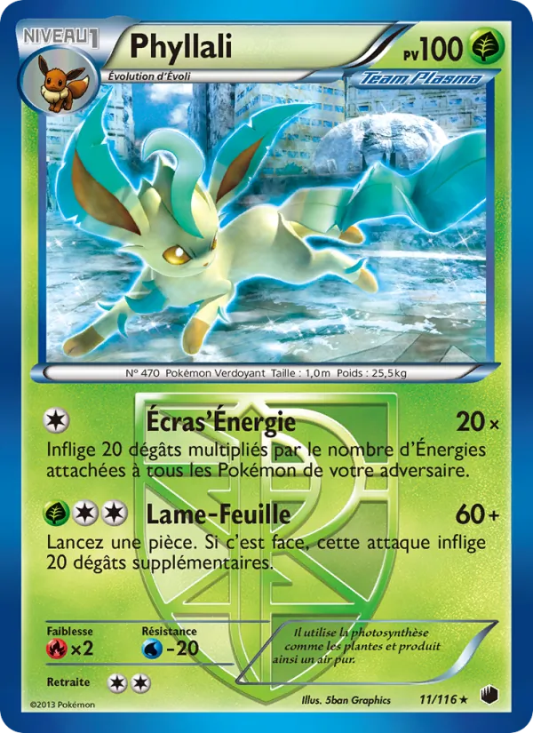 Carte Phyllali 11/116 – Glaciation Plasma