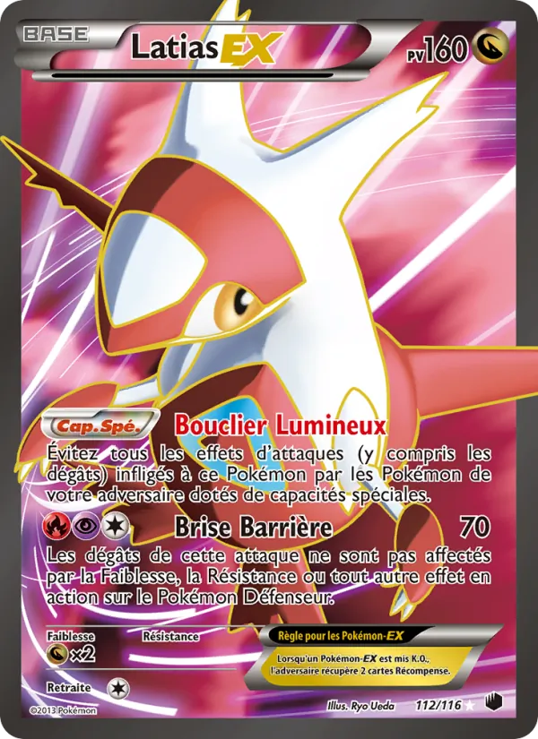 Carte Latias-EX 112/116 – Glaciation Plasma