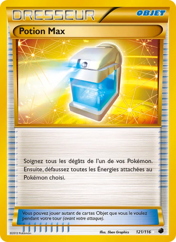 Carte Potion Max 121/116 – Glaciation Plasma