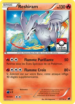 Carte Reshiram 17/116 – Glaciation Plasma