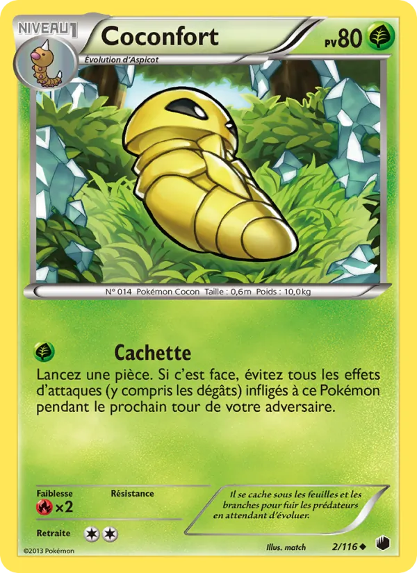Carte Coconfort 2/116 – Glaciation Plasma