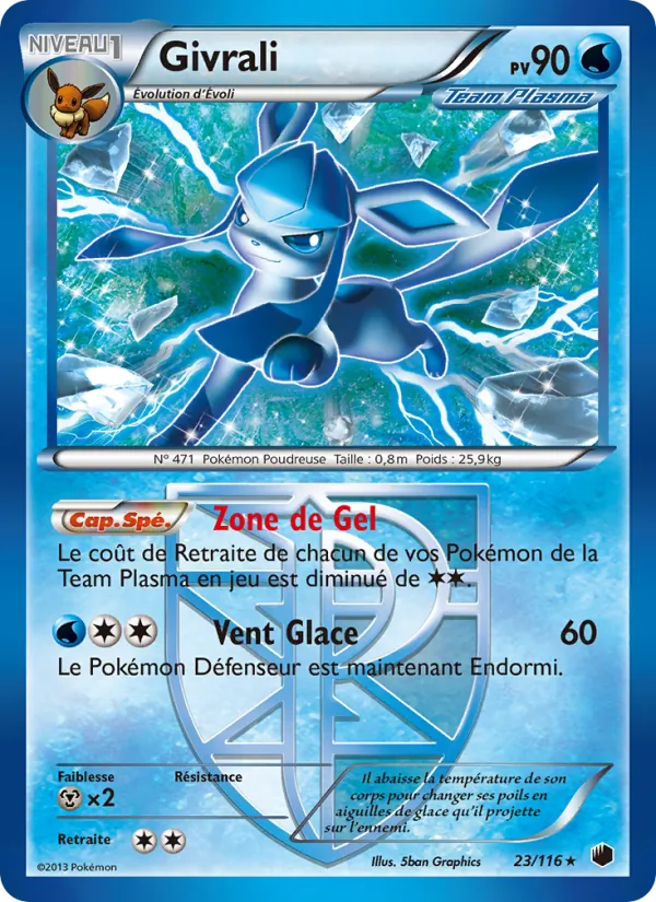 Carte Givrali 23/116 – Glaciation Plasma