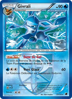 Carte Givrali 23/116 – Glaciation Plasma