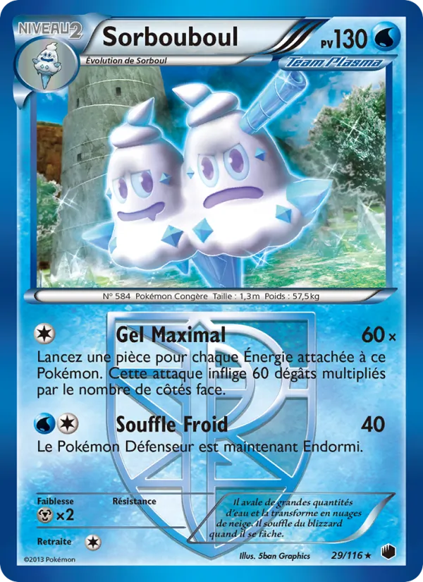 Carte Sorbouboul 29/116 – Glaciation Plasma