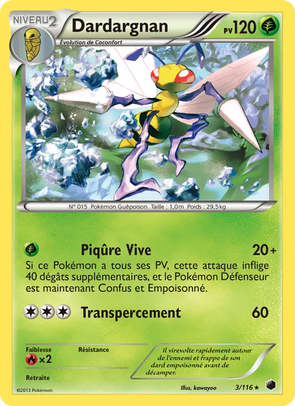 Carte Dardargnan 3/116 – Glaciation Plasma