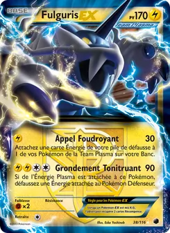 Carte Fulguris-EX 38/116 – Glaciation Plasma