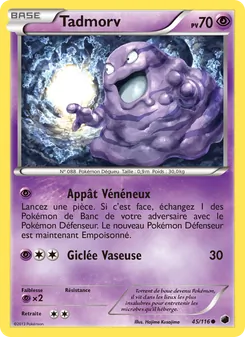 Carte Tadmorv 45/116 – Glaciation Plasma