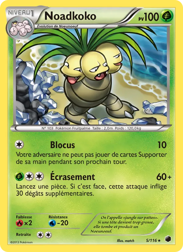 Carte Noadkoko 5/116 – Glaciation Plasma