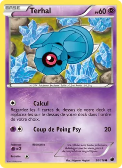 Carte Terhal 50/116 – Glaciation Plasma