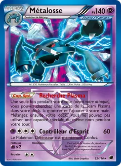 Carte Métalosse 52/116 – Glaciation Plasma