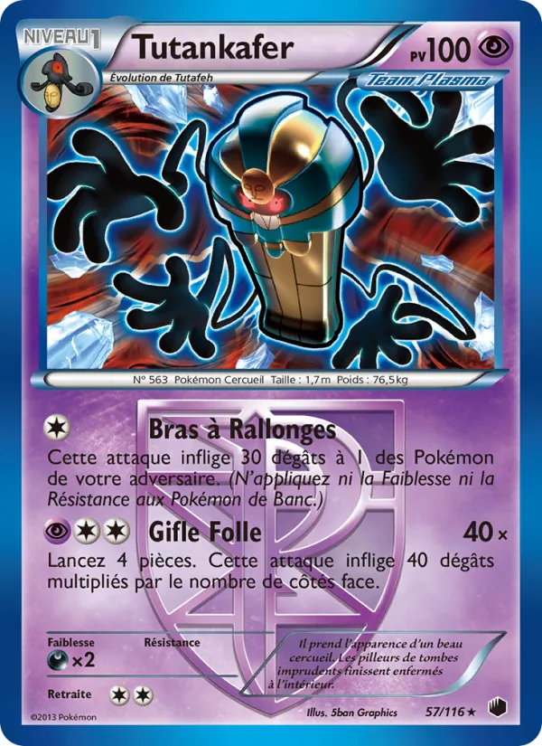Carte Tutankafer 57/116 – Glaciation Plasma