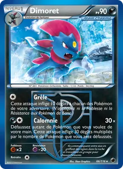 Carte Dimoret 66/116 – Glaciation Plasma