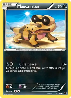 Carte Mascaïman 68/116 – Glaciation Plasma
