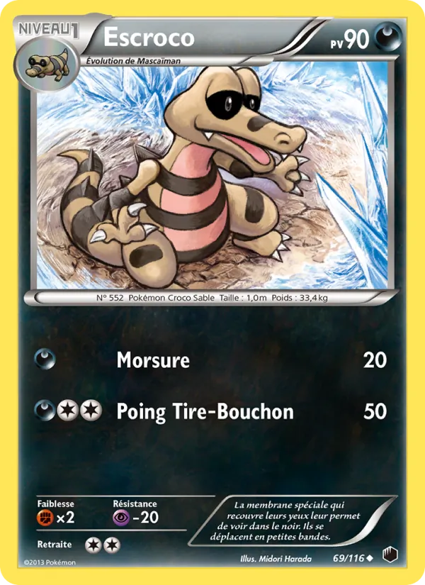 Carte Escroco 69/116 – Glaciation Plasma