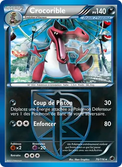 Carte Crocorible 70/116 – Glaciation Plasma