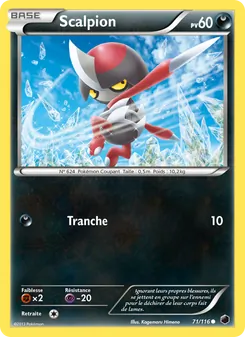 Carte Scalpion 71/116 – Glaciation Plasma